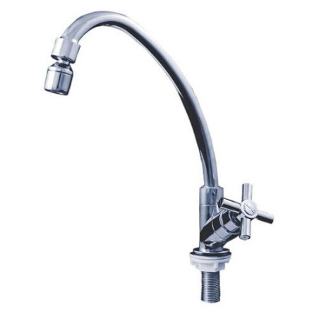 TORNEIRA ABS BICA MOVEL MOVEL MESA CROMADA GIRATORIA CRUZETA CIVITT