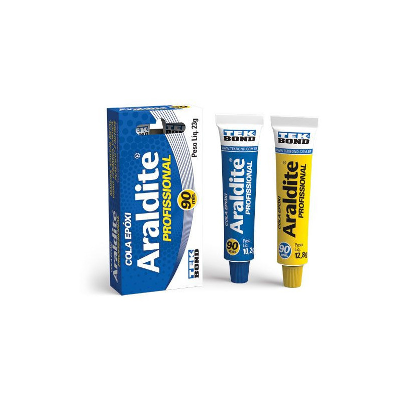 ADESIVO ARALDITE PROFISSIONAL 23G 90MIN TEKBOND