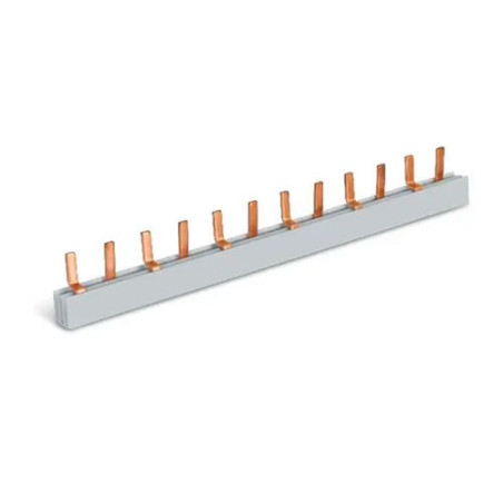 BARRAMENTO PENTE FASE 63A 12 POLOS 21CM TRIFÁSICO SOPRANO