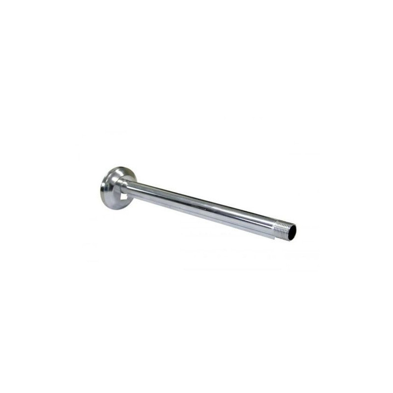 BRACO DE CHUVEIRO ALUMINIO 40CM POLIDO NOVO HORIZONTE