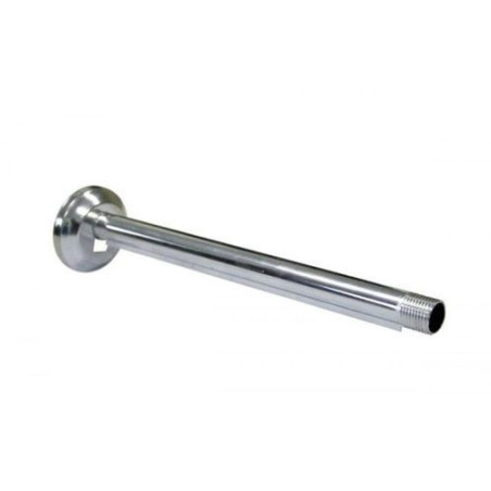 BRACO DE CHUVEIRO ALUMINIO 40CM POLIDO NOVO HORIZONTE