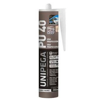 ADESIVO PU 40 CINZA 280ML UNIPEGA