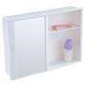 ARMARIO BANHEIRO 29X41X10CM BRANCO (A21BR1) ASTRA