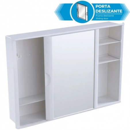 ARMARIO BANHEIRO 32X46,5X9,5CM BRANCO (A23*BR1) ASTRA