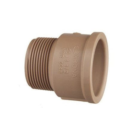 ADAPTADOR SOLDAVEL CURTO LR 75MMX2.1/2" KRONA