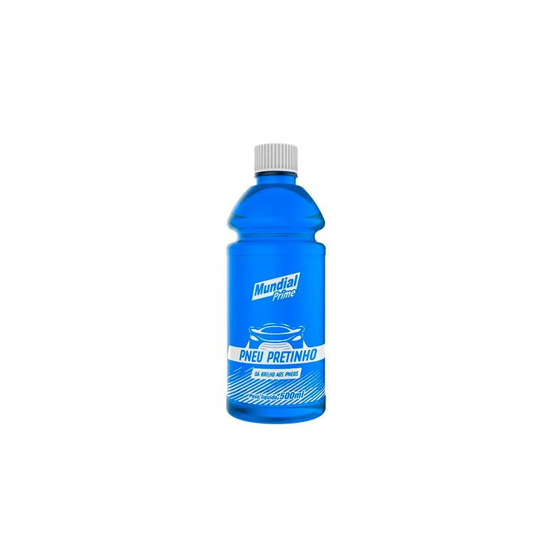 LIMPA PNEUS (PRETINHO) 500ML MUNDIAL PRIME