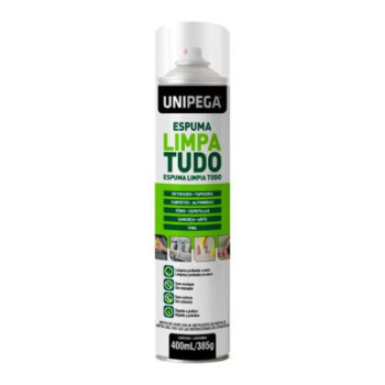 SPRAY ESPUMA LIMPA TUDO 400ML UNIPEGA