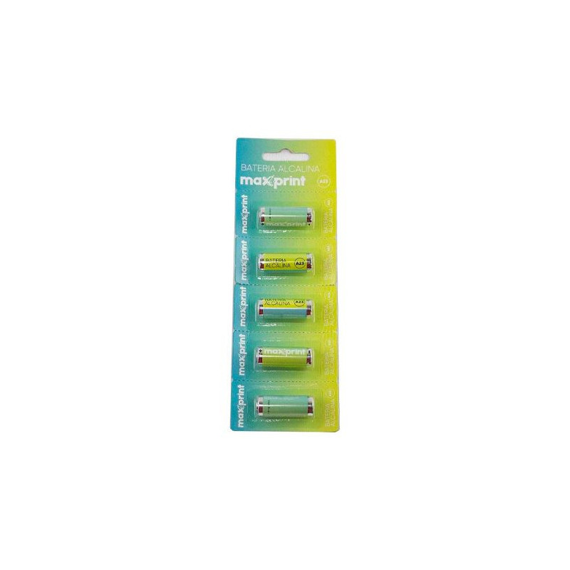 BATERIA ALCALINA 12V A23 C/5 MAXPRINT