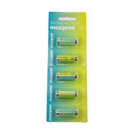 BATERIA ALCALINA 12V A23 C/5 MAXPRINT