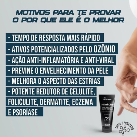 GEL REDUTOR OZONIZADO MIND CHAI