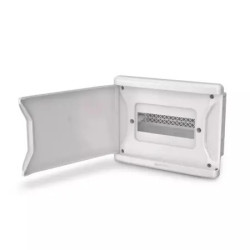 CENTRO PVC EMB 04DIN TAMPA BRANCA (1270) KRONA