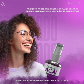 ÓLEO DE AÇAÍ JUSSARA OZONIZADO 30ML