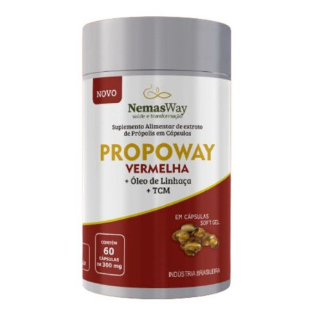 NEMASWAY PROPOWAY VERMELHA 60 CAPS
