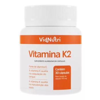 VITAMINA K2 30 CAPS - VIDNUTRI