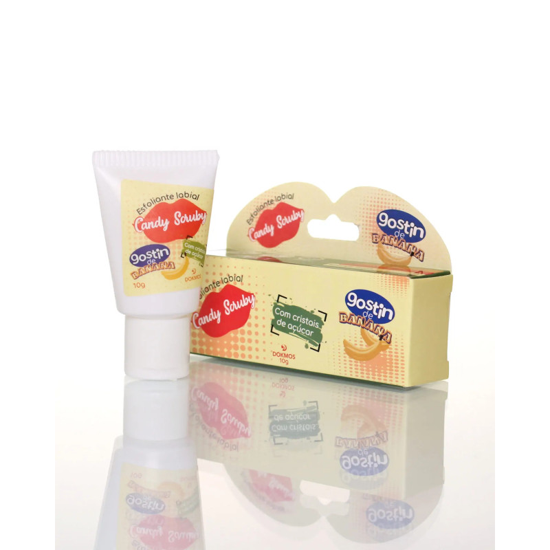 ESFOLIANTE LABIAL GOSTIN DE BANANA 10G - DOKMOS ESFOLIANTE LABIAL GOSTIN DE BANANA 10G - DOKMOS