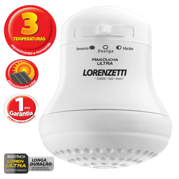 DUCHA MAXI DUCHA 127V 5500W LORENZETTI