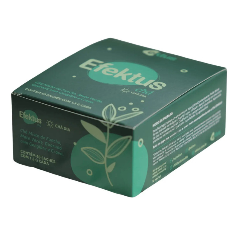 CHÁ EFEKTUS DIA 60 SACHÊS - EKTUS CHÁ EFEKTUS DIA 60 SACHÊS - EKTUS