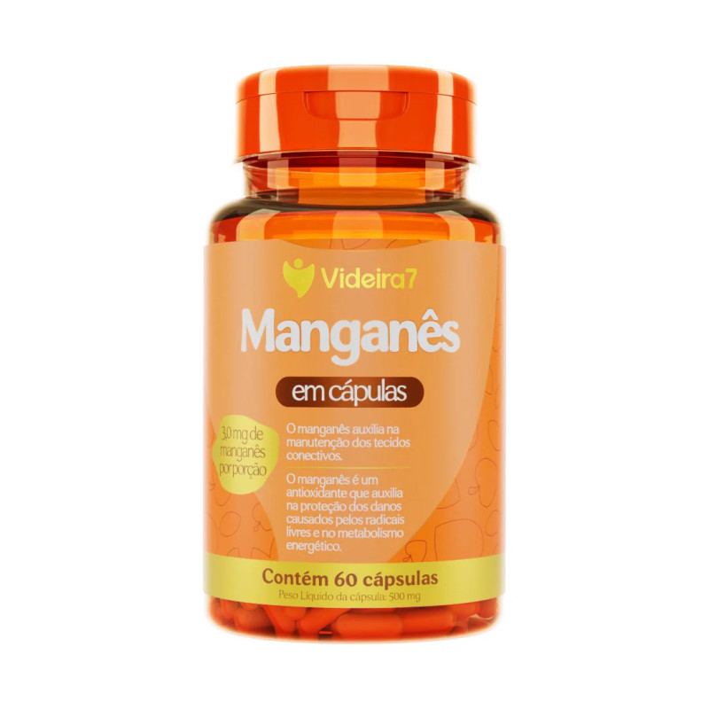 MANGANES 3 MG 60 CAPS - VIDEIRA 7 MANGANES 3 MG 60 CAPS - VIDEIRA 7
