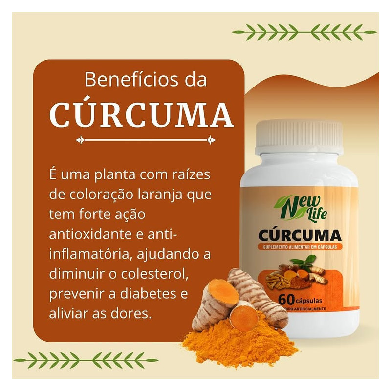CURCUMA 60 CAPS - NEWLIFE CURCUMA 60 CAPS - NEWLIFE