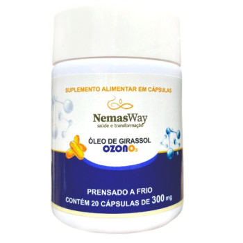 NEMASWAY OZÔNIO ENCAPSULADO (OLEO DE GIRASSOL) 20 CAPSULAS