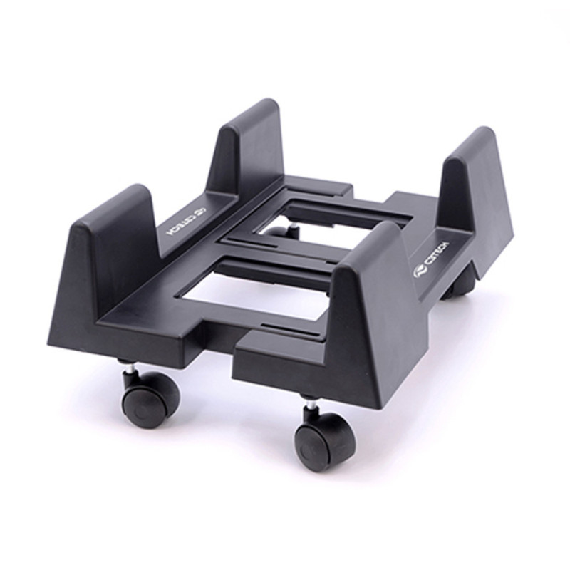 Suporte para Gabinete com Rodinhas Preto C3tech - SC-20BK Suporte para Gabinete com Rodinhas Preto C3tech - SC-20BK