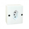 TOMADA EXTERNA SX 2P+T 20A 39119 BR MECTRONIC