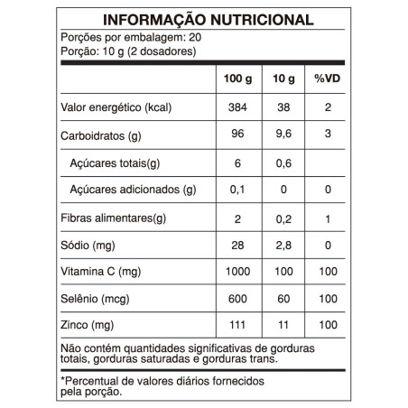CHA VERDE C/ VIT. E MIN 100 % IDR - 200G - VIDEIRA 7