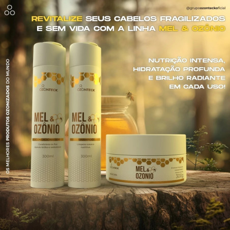 SHAMPOO MEL & OZÔNIO - OZONTECK