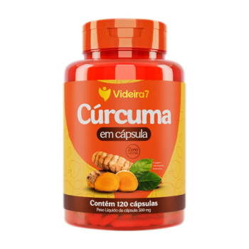 CURCUMA 500 MG 120 CAPS - VIDEIRA7