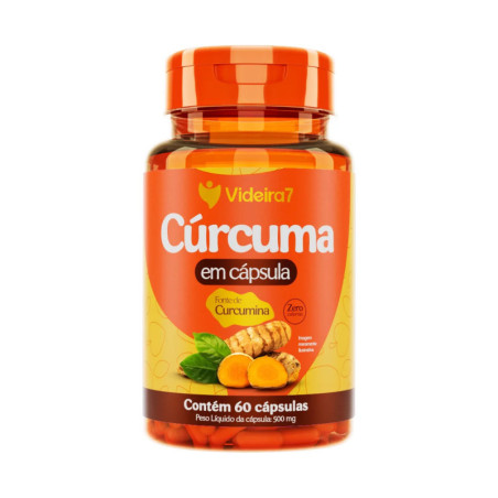CURCUMA 500 MG 60 CAPS - VIDEIRA7