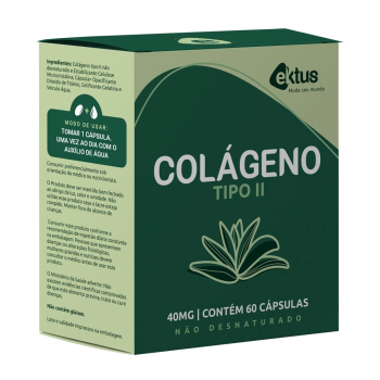 COLAGENO TIPO II 40MG 60 CAPS BLISTER - EKTUS