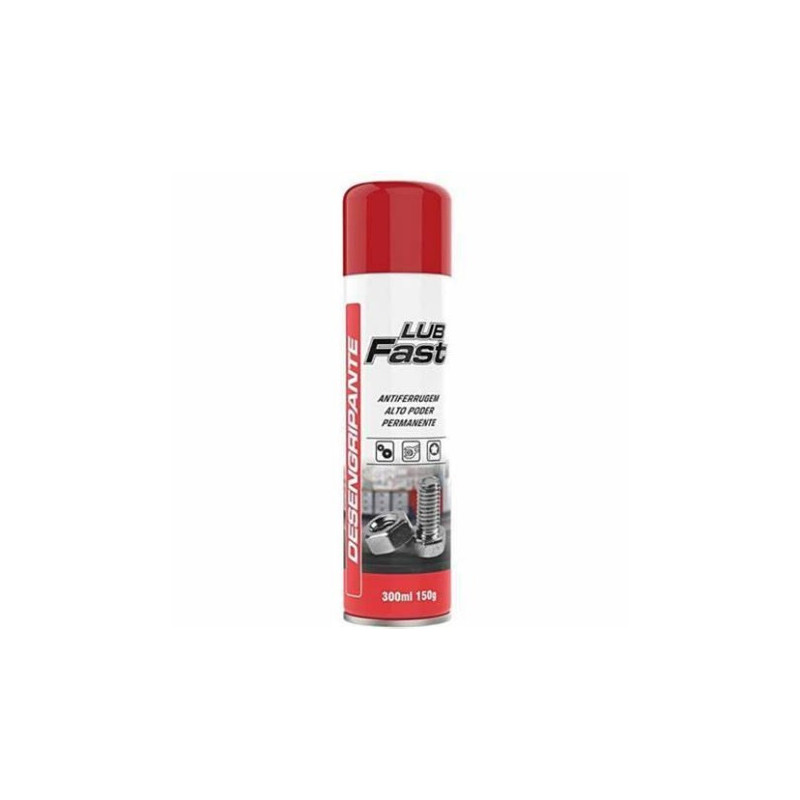 LUBRIFICANTE E DESENGRIPANTE 300ML LUBFAST MUNDIAL PRIME LUBRIFICANTE E DESENGRIPANTE 300ML LUBFAST MUNDIAL PRIME