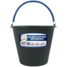 BALDE DE PLÁSTICO 12 LITROS PRETO REFORÇADO