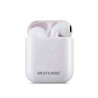 Fone de Ouvido Auricular TWS Bluetooth Airbud Branco Multilaser - PH326