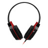 Fone de Ouvido Gamer com Microfone Preto/Vermelho P2 Multilaser - PH073
