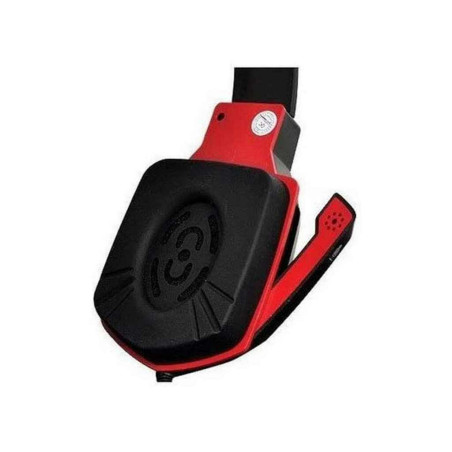 Fone de Ouvido Gamer com Microfone Preto/Vermelho P2 Multilaser - PH073