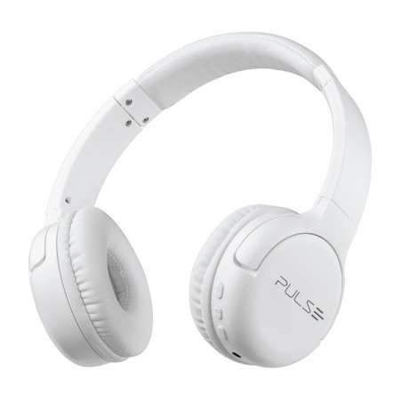 Fone de Ouvido Headset Bluetooth com Microfone Branco Flow Pulse - PH394