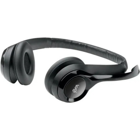 Fone de Ouvido Headset com Microfone Conexão USB Preto Logitech - H390