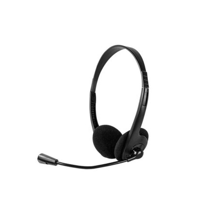 Fone de Ouvido Headset Flexível com Microfone com Plug P2 Preto Multilaser - PH002