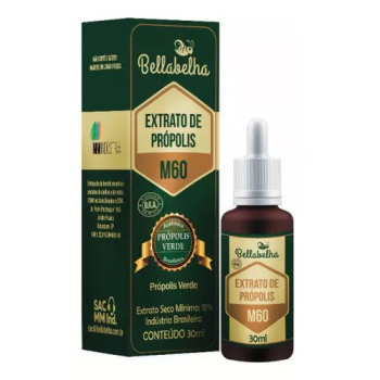 EXTRATO DE PRÓPOLIS M60 - 30ML – BELLABELHA