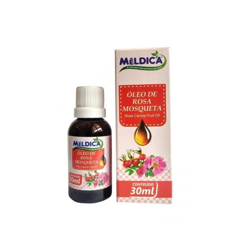 OLEO DE ROSA MOSQUETA 30 ML - MELDICA OLEO DE ROSA MOSQUETA 30 ML - MELDICA