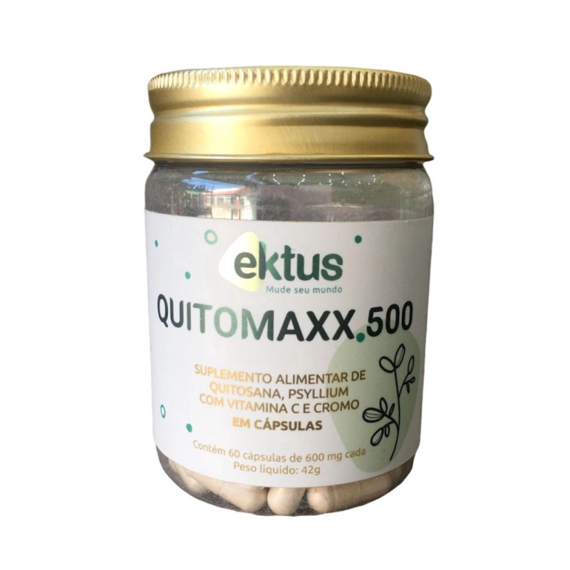 QUITOMAXX 500 QUITOSANA COM PSILLYUM 60 CAPSULAS - EKTUS QUITOMAXX 500 QUITOSANA COM PSILLYUM 60 CAPSULAS - EKTUS