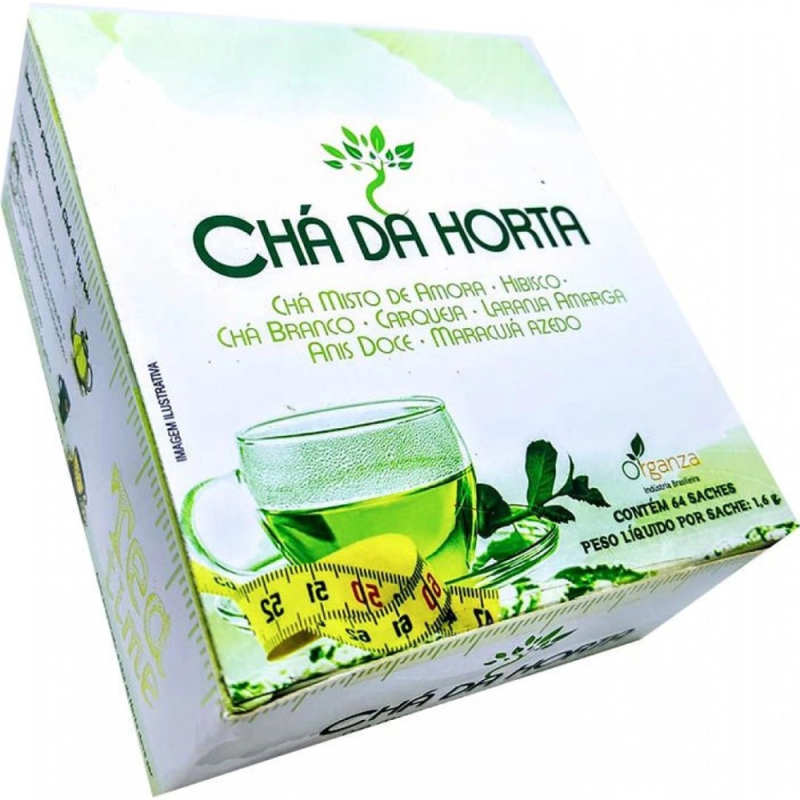 CHA DA HORTA 64 SACHES - ORGANZA