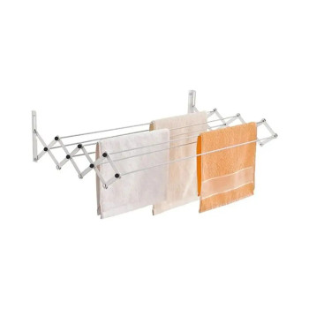 Varal Para Parede Sanfonado 1.00X0.43X0.16M (5) Maxeb