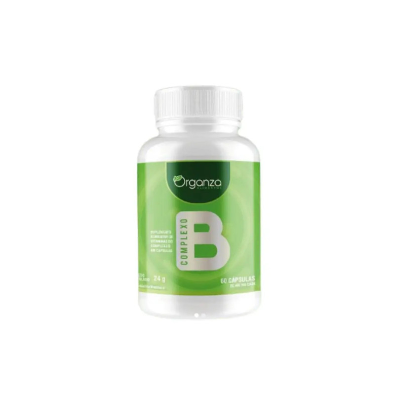 VITAMINA DO COMPLEXO B 24G 60 CÁPSULAS - ORGANZA