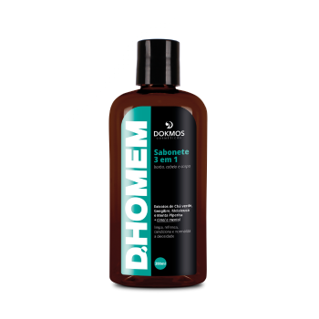 D.HOMEM SHAMPOO 3 EM 1 200ML - DOKMOS