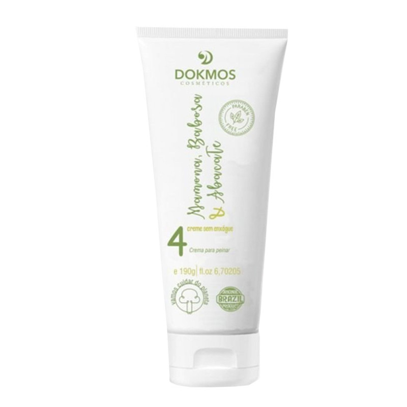 CREME SEM ENXAGUE MAMONA BABOSA E ABACATE 190G CREME SEM ENXAGUE MAMONA BABOSA E ABACATE 190G