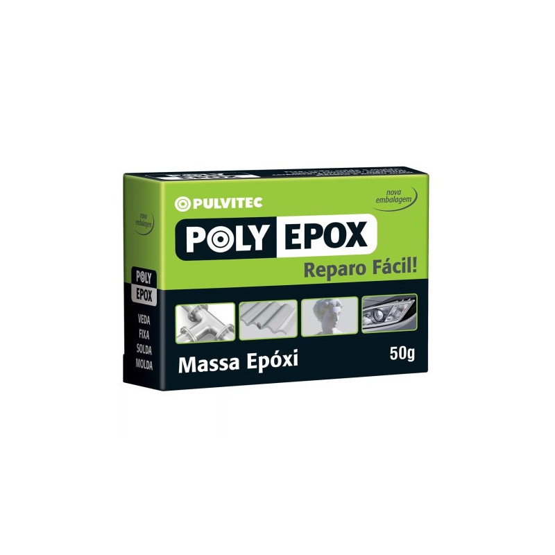 ADESIVO EPOXI 50G POLYEPOX (MASSA EPOXI)