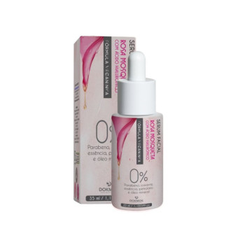 SERUM FACIAL ROSA MOSQUETA E ACIDO HIA 35ML - DOKMOS