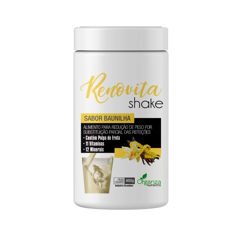 RENOVITA SHAKE BAUNILHA - ORGANZA RENOVITA SHAKE BAUNILHA - ORGANZA